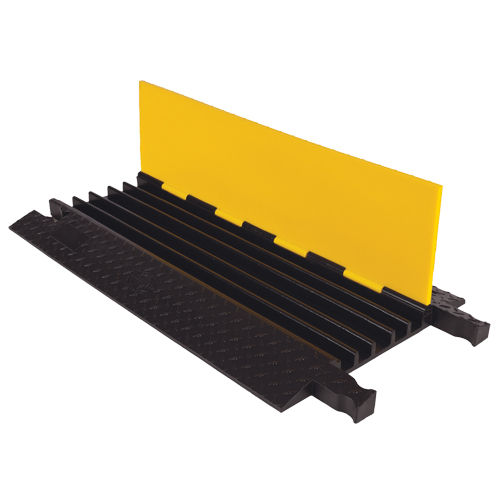 Protecteur de c&acirc;ble robuste Yellow Jacket, 5 canaux, 36" lo x 19,75" la x 1,875" h Toolneeds Inc.