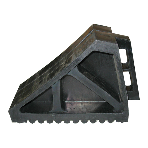 Wheel Chock, 10-5/8" x 7" x 4-1/2", Black Toolneeds Inc.