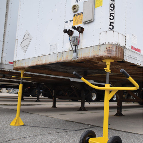 Two-Post Trailer-Stabilizing Jack Stands, 50 tons Lift Capacity Toolneeds Inc.