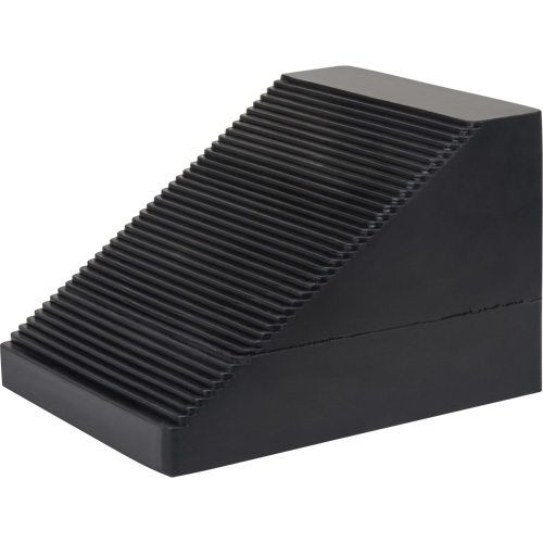 Wheel Chock, 10-5/8" x 8-5/8" x 7", Black Toolneeds Inc.