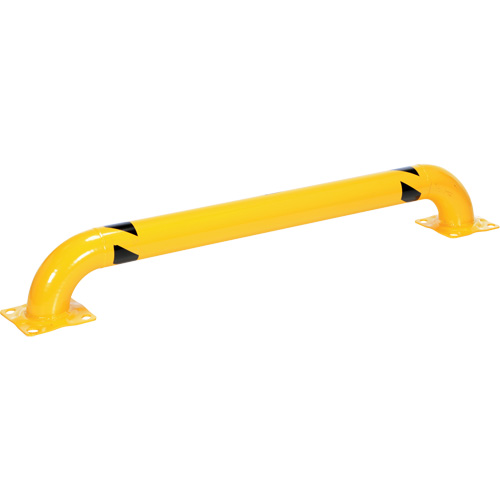 Low Profile Rack Guard, 5.3' W x 0.74' H, Yellow Toolneeds Inc.