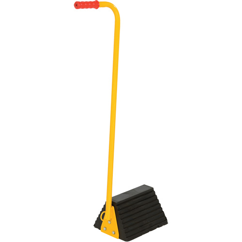 Cale de roue avec poign&eacute;e ergonomique, 9-1/4" x 8" x 6", Noir Toolneeds Inc.