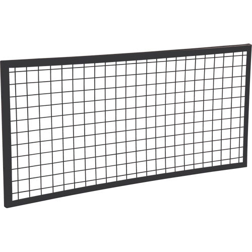 Wire Mesh Partition Panel, 2' H x 4' W Toolneeds Inc.