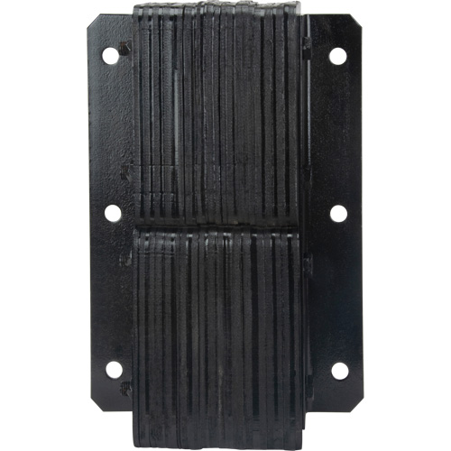 Laminated Dock Bumpers, Vertical, Rubber, 11" W x 4" D x 20" H Toolneeds Inc.