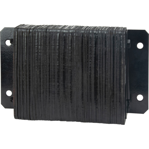 Butoirs de quai lamell&eacute;s, Horizontal, Caoutchouc, 18" la x 4" p x 12" h Toolneeds Inc.