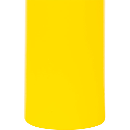 Capuchon en poly&eacute;thyl&egrave;ne pour borne de protection, 4-1/2" dia. x 52" l, Rouge/Jaune Toolneeds Inc.