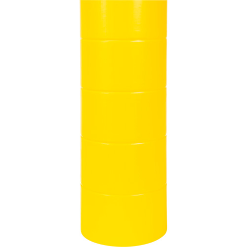 Polyethylene Bollard Cover, 6-5/8" Dia. x 60" L, Red/Yellow Toolneeds Inc.