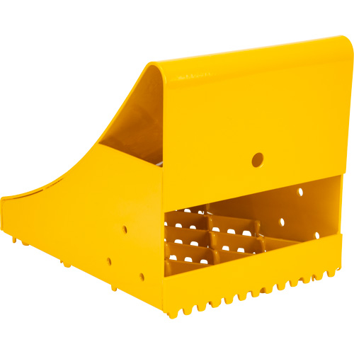 Ice Chocks, Steel, Yellow, 8-1/16" W x 10-5/8" D x 8-13/16" H Toolneeds Inc.