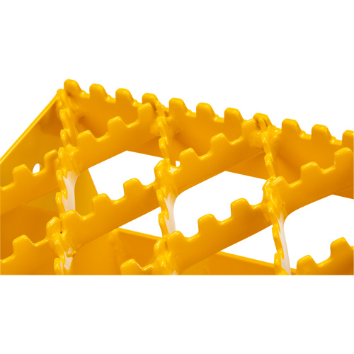 Ice Chocks, Steel, Yellow, 8-1/16" W x 10-5/8" D x 8-13/16" H Toolneeds Inc.