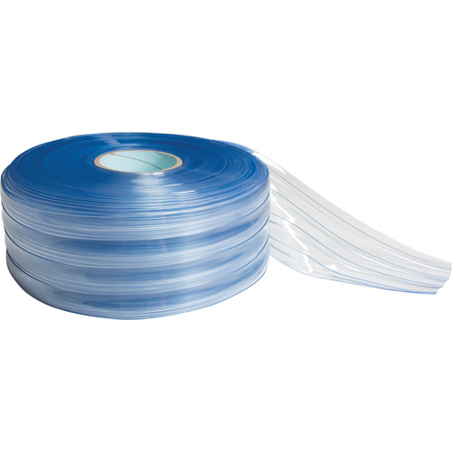 Low-Temperature Ribbed Strip Curtain, 164' x 12" x 0.12" Toolneeds Inc.