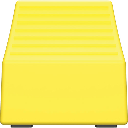 Checkers Safety Heavy-Duty Ultra Class Mining Wheel Chock, HDPE, Yellow, 14-1/2" W x 17-1/2" D x 16" H Toolneeds Inc.