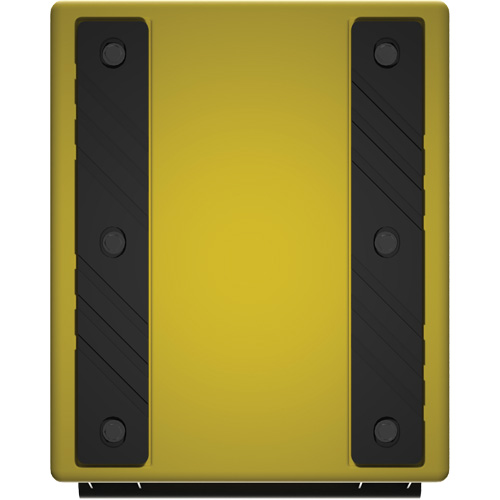 Checkers Safety Heavy-Duty Ultra Class Mining Wheel Chock, HDPE, Yellow, 14-1/2" W x 17-1/2" D x 16" H Toolneeds Inc.
