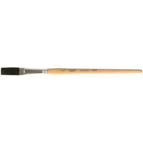 One Stroke Paint Brush, 1/2" Brush Width, Ox Hair, Wood Handle Toolneeds Inc.