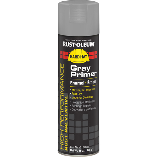 V2100 System Enamel Spray Primer, Gray, Matte, 15 oz., Aerosol Can Toolneeds Inc.