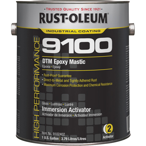Activateur standard pour mastic &eacute;poxy DTM du syst&egrave;me 9100, Gallon Toolneeds Inc.