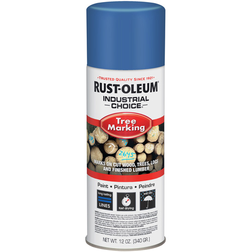 Peinture pour le marquage des arbres Industrial Choice T1600, Bleu, 16 oz Toolneeds Inc.