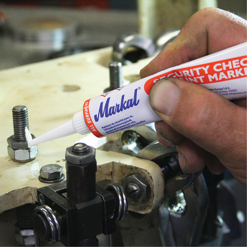 Marqueur de peinture de contr&ocirc;le de s&eacute;curit&eacute;, 1,7 oz, Tube, Orange Toolneeds Inc.