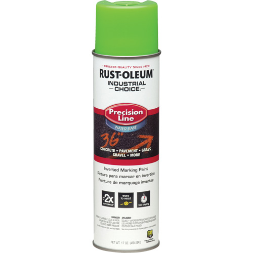 M1800 Water-Based Precision Line Marking Paint, 17 oz., Aerosol Can Toolneeds Inc.