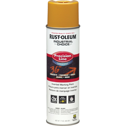 M1800 Water-Based Precision Line Marking Paint, 17 oz., Aerosol Can Toolneeds Inc.