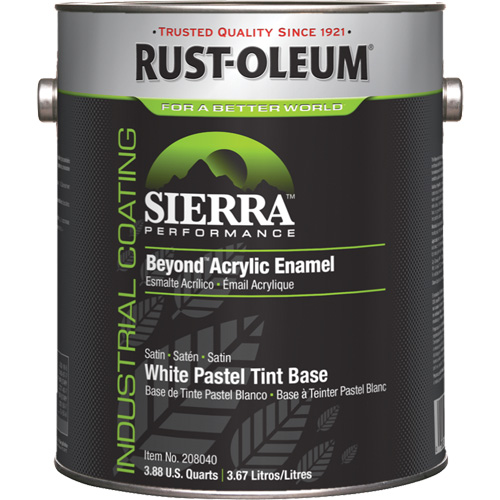 Sierra Performance Beyond Acrylic Enamel, Gallon, Tint Base Toolneeds Inc.