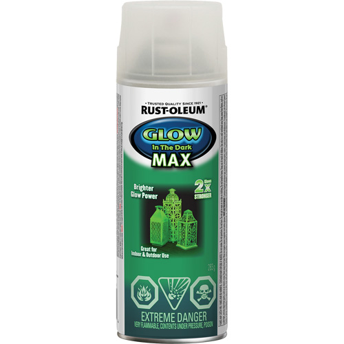 Specialty Glow-in-the-Dark Max Paint, Aerosol Can, Clear Toolneeds Inc.