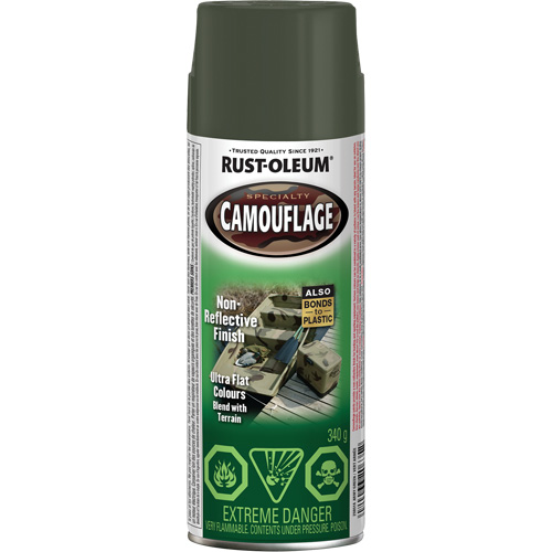 Specialty Camouflage Paint, Aerosol Can, Army Green Toolneeds Inc.