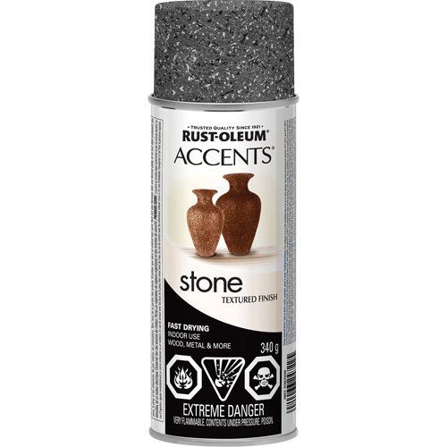 Accents&reg; Stone Creations Spray Paint, Aerosol Can, Grey Stone Toolneeds Inc.