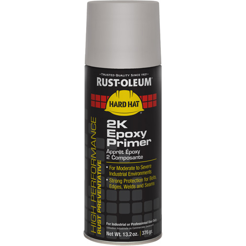Appr&ecirc;t &eacute;poxydique 2K &agrave; haute performance en a&eacute;rosol du syst&egrave;me V2300, Gris, 13 oz, Canette a&eacute;rosol Toolneeds Inc.