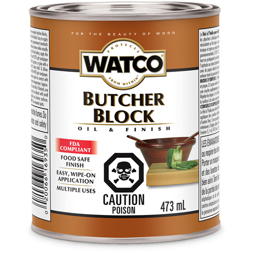 Fini &agrave; lhuile pour &eacute;tal Watco, 473 ml, Transparent, Transparent Toolneeds Inc.