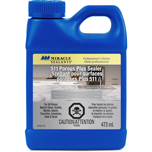 Scellant Porous Plus 511 Miracle Sealants, Cruche Toolneeds Inc.