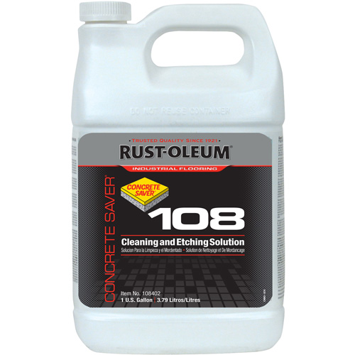 Concrete Saver 108 Cleaning & Etching Solution Toolneeds Inc.