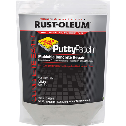 Concrete Saver Putty Patch Patching Material, Bag, Grey Toolneeds Inc.