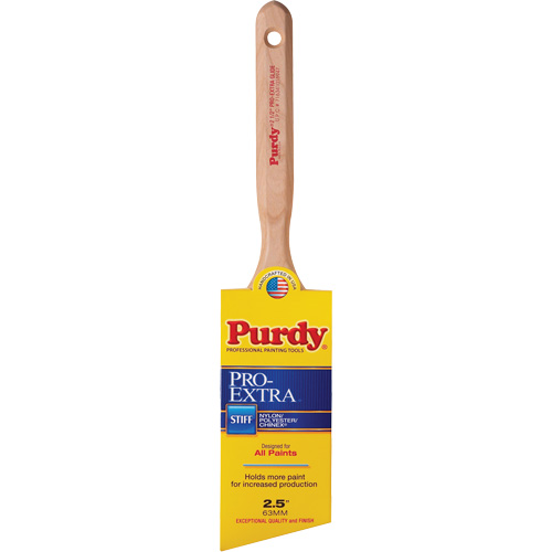 Pro-Extra Glide Paint Brush, Blended Material, Wood Handle, 2-1/2" Width Toolneeds Inc.