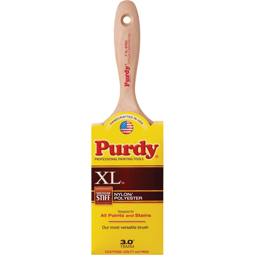 Pinceau XL Sprig, Poly/nylon, Manche Bois, Largeur de 3" Toolneeds Inc.