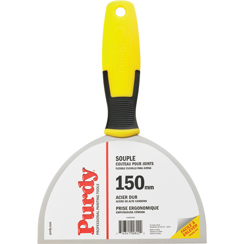 Contractor Flexible Joint Knife, High-Carbon Steel Blade, 6" Wide, Plastic Handle Toolneeds Inc.