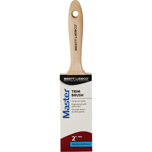 Pinceau pour garnitures Master, Poly/nylon, Manche Bois, Largeur de 2" Toolneeds Inc.