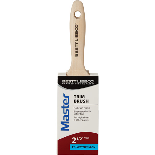 Master Trim Brush, Poly/Nylon, Wood Handle, 2-1/2" Width Toolneeds Inc.