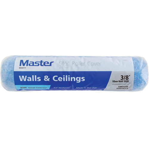 Master Woven Roller Cover, 10 mm (3/8") Nap, 240 mm (9-1/2") L Toolneeds Inc.