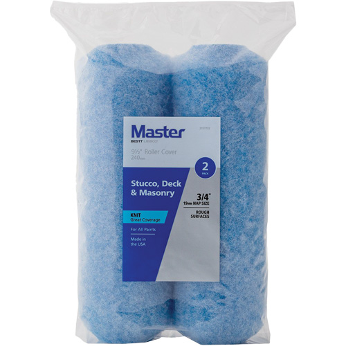 Master Textured Walls Roller Cover, 19 mm (3/4") Nap, 240 mm (9-1/2") L Toolneeds Inc.