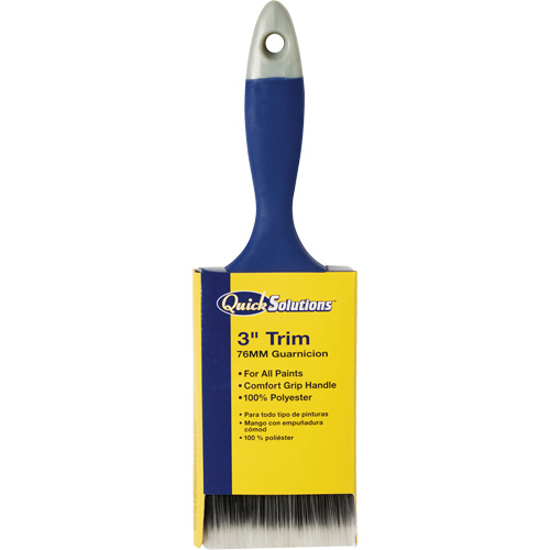 Pinceau &agrave; garniture Quick Solutions, Polyester, Manche Plastique, Largeur de 3" Toolneeds Inc.