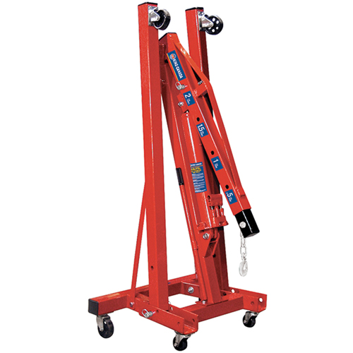 Grues d'atelier escamotables de 2 tonnes, Capacit&eacute; 4000 lb (2 tonnes) Toolneeds Inc.