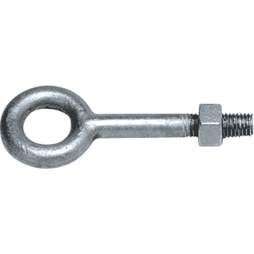 Eye Bolts, 5/8" Dia., 4" L, Galvanized, 3500 lbs. (1.75 tons) Capacity Toolneeds Inc.