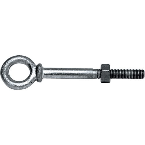 Eye Bolts, 3/8" Dia., 2-1/2" L, Galvanized, 1200 lbs. (0.6 tons) Capacity Toolneeds Inc.