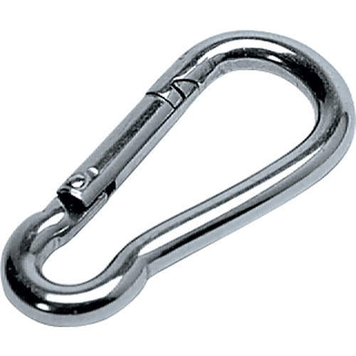 Zinc Plated Snap Hook, 770 lbs. (0.385 tons) Working Load Limit, 3/8" Size, 5/8" Eye Toolneeds Inc.