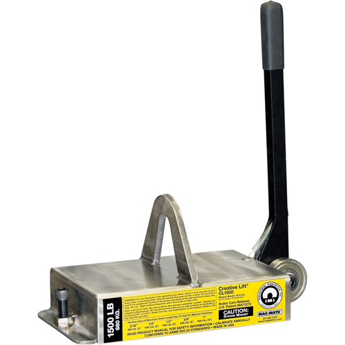 Creative Lift&reg; Magnets, 1500 lbs. (0.75 tons) Holding Cap., 14-3/4" L x 7-1/4" W x 6-3/4" H Toolneeds Inc.
