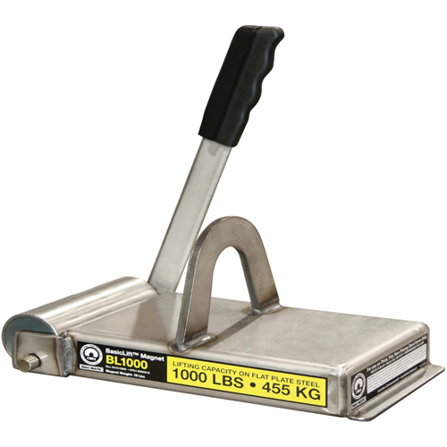 &eacute;lectro-aimants de levage de base, Capacit&eacute; de retenue 1000 lb (0,5 tonne), 11" lo x 5-5/8" la x 5-1/2" h Toolneeds Inc.