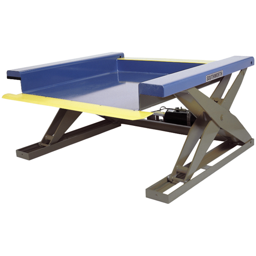 Hydraulic Floor-Height Scissor Lift Tables, Steel, 4000 lbs. Capacity Toolneeds Inc.