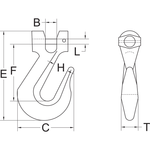 Clevis Grab Hook - Grade 70 Toolneeds Inc.