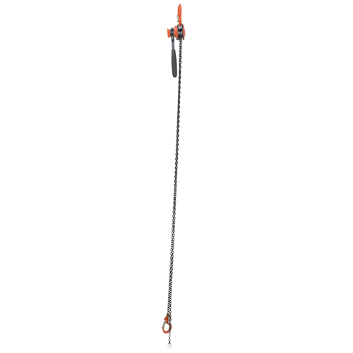 Mini palan &agrave; levier, Lev&eacute;e 10', Cabacit&eacute; 1000 lb (0,5 tonne), Chaîne en Acier Toolneeds Inc.