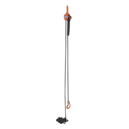 Mini Lever Hoist, 15' Lift, 1000 lbs. (0.5 tons) Capacity, Steel Chain Toolneeds Inc.